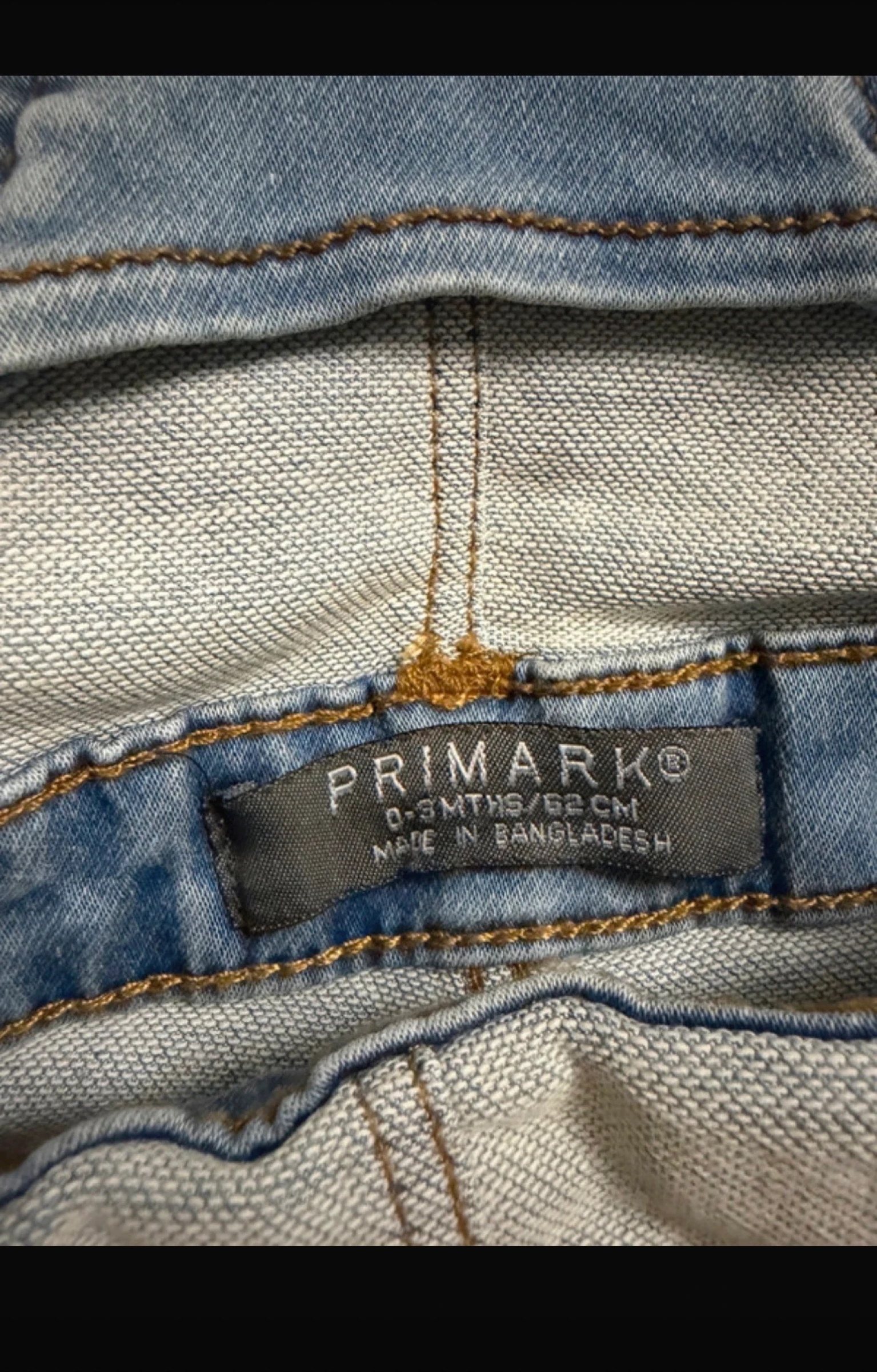 Korte jeansoverall voor babymeisjes Primark - 0/3 maanden – photo 3